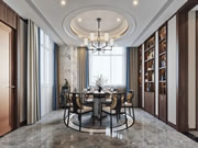 安森诺138㎡新中式,在诗情画意中感受生活的豁达与自由